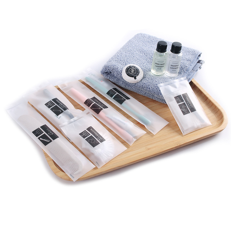 Hotel Supplies Disposable Bathroom Toiletries Portable Travel Amenity Kit