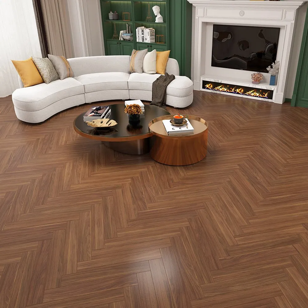 Виниловый пол SPC «Ёлочка» для офиса и ресторана