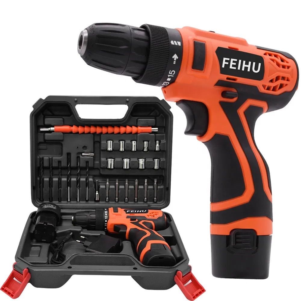 Wholesale 21V Lithium Multifunctional Cordless Drill Set (12V 16.8V Available)