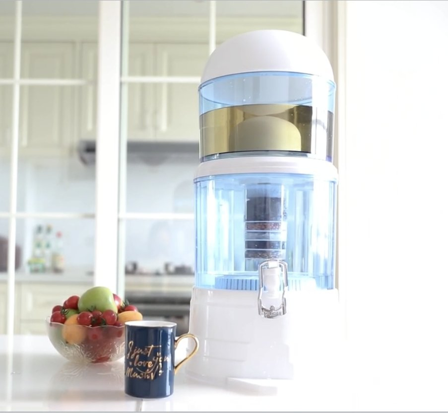 E- Commerce E Bay Amazon Hot Sell Product Gravity Mineral Water Purifier Pot with Ceramic Filter Filtro De Agua Purificador De Agua
