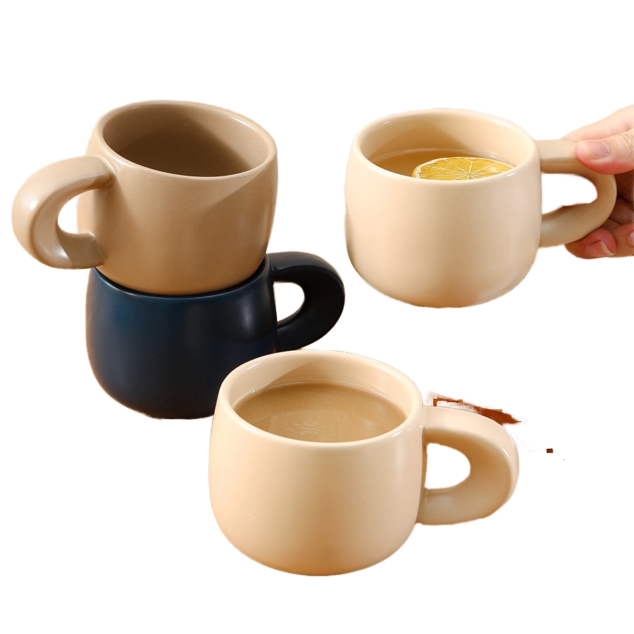 Корейские керамические кружки матовые, кастомизация