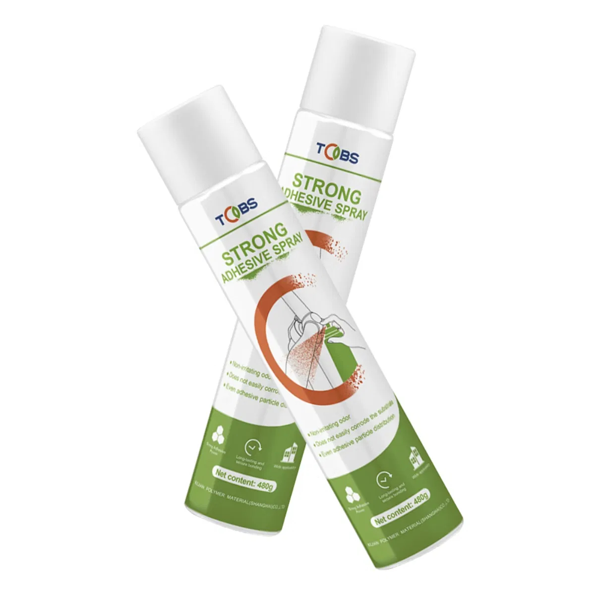 Strong Bonding Industrial Spray Adhesive with Low Odor and High Coverage