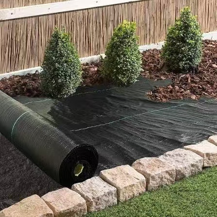 PP Plastic Blue Weed Control Mat for Versatile Garden Use