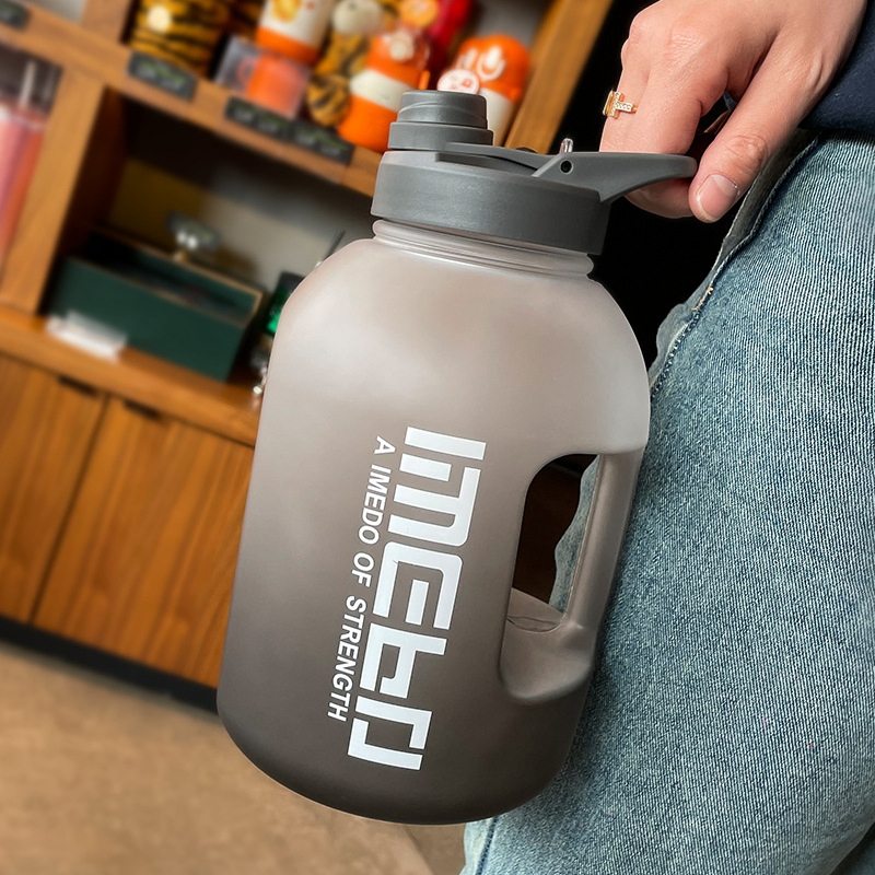 2000 Ml Girls Large-Capacity Sports Weight Loss Portable Water Cup