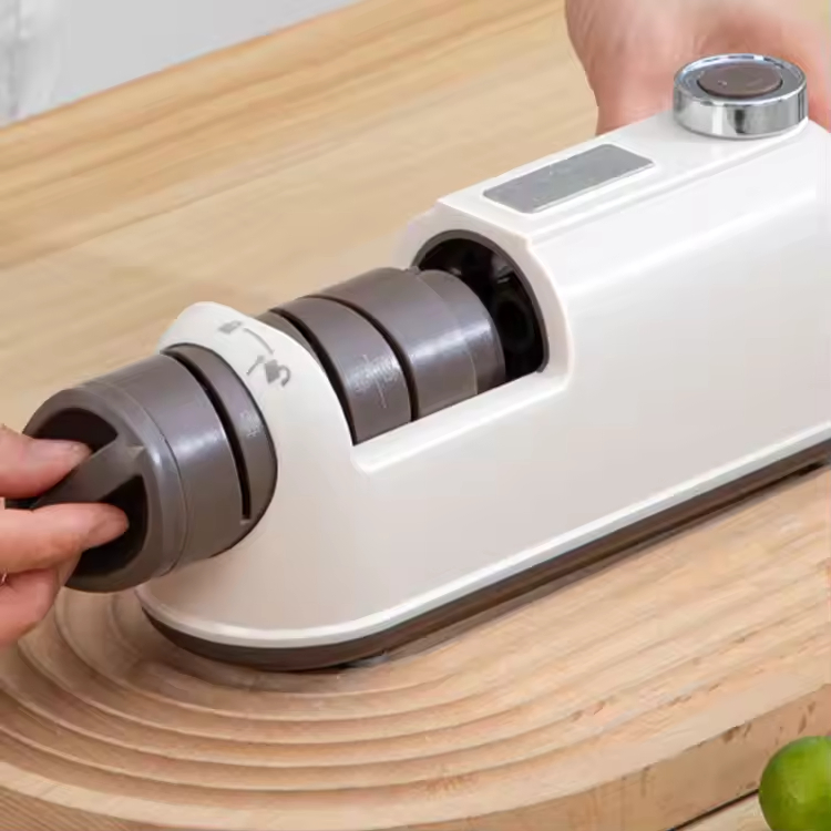 Hot Selling 3/4 Inch 1-Piece Ceramic Knife Sharpener Detachable Home Kitchen Gadget for Convenient Sharpening Knife Blade Sharpening Tool