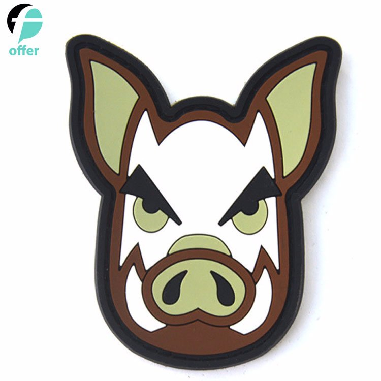 Cute Cartoon Pig Car Wash PVC Refrigerator Sticker