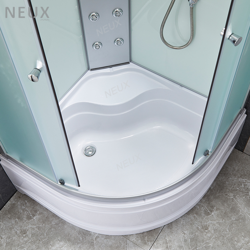 Modern 4 mm Tempered Glass Hydro Massage Steam Bathroom Shower Cabin