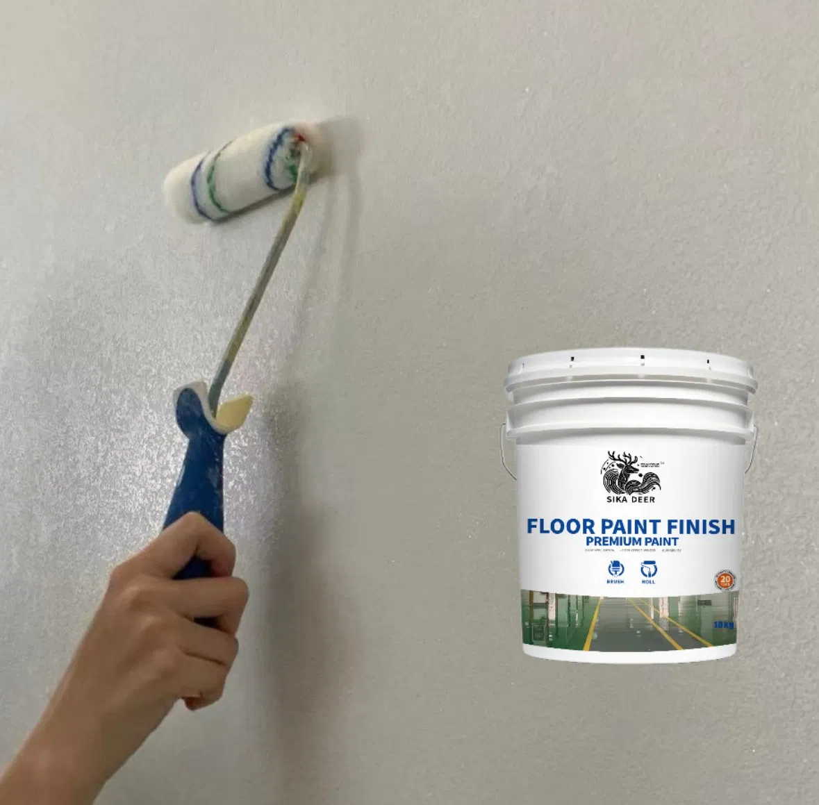 Floor Paint Finish Coating for Wear-Resistant High Hardness Floor Paint