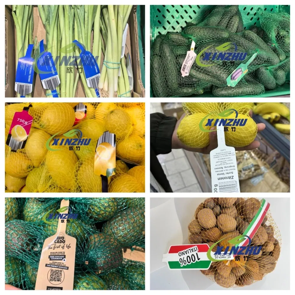 Used for Supermarket Fresh Food Packaging Fruit Label Bag