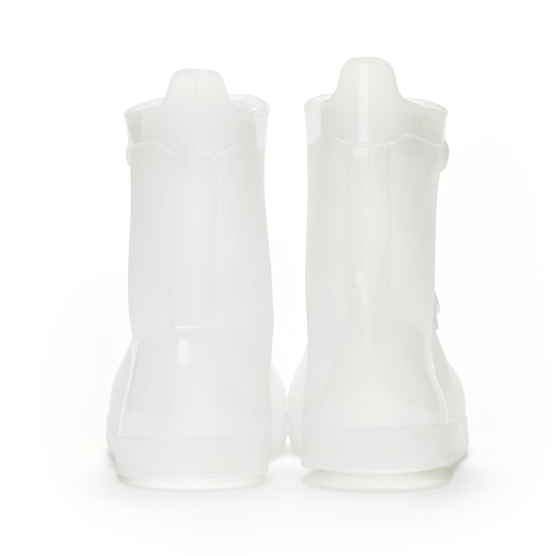 Anti-Skid Waterproof Unisex Transparent PVC Rain Shoes Cover