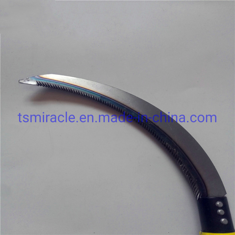 Hardware Agricultural Farming Hand Tools Garden Scythe, Grass Pruning Sickle with Wooden Handle