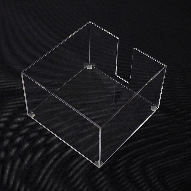 Acrylic Guest Towel Holder Tray Bathroom Paper Hand Towels Holder Bathroom Accessories