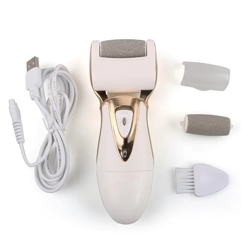 Electric Callus Remover Cordless-Best Rechargeable Electronic Foot File Removes Dry Coarse Skin Calluses on Heels