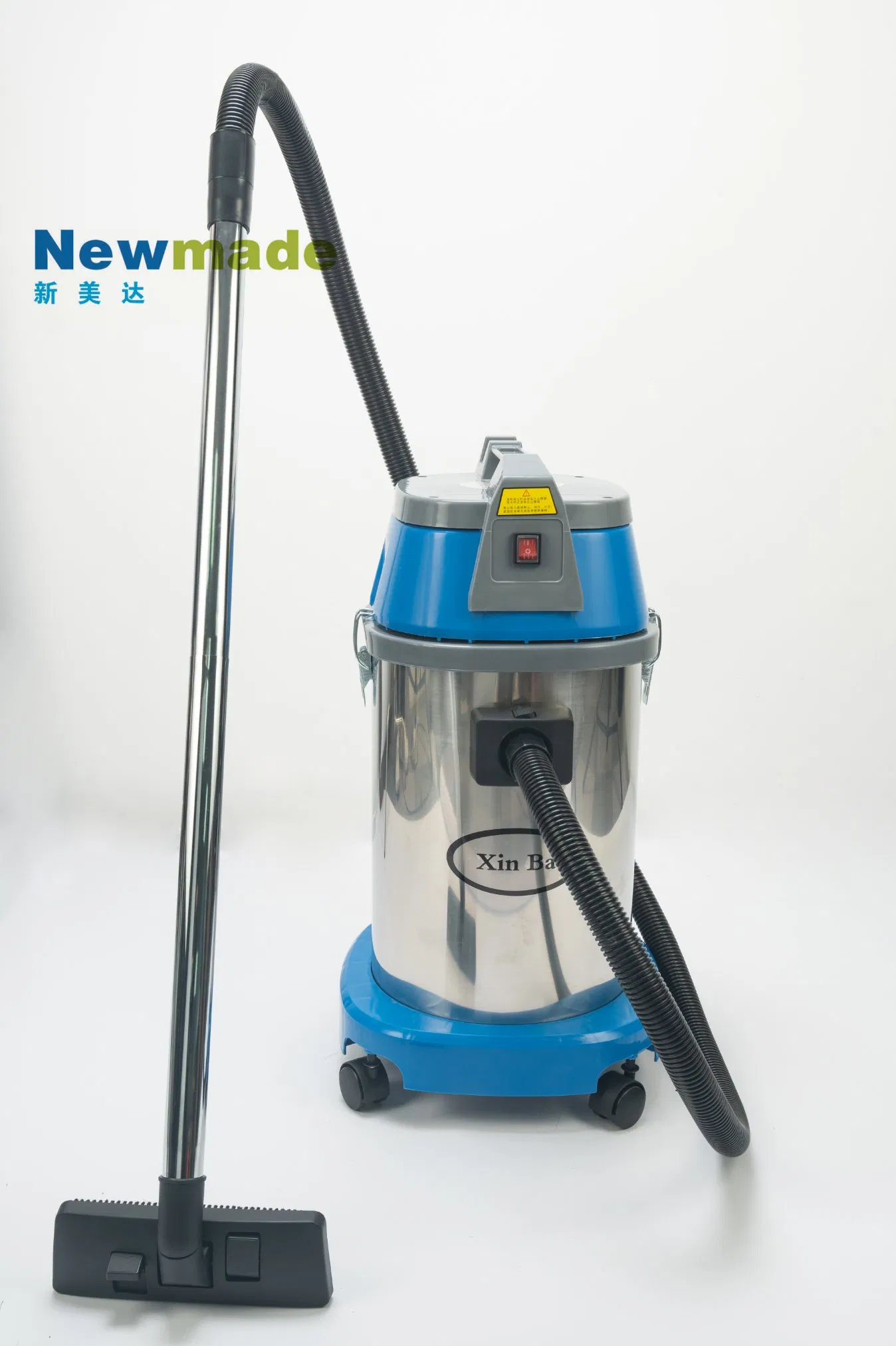 30L Stainless Steel Wet and Dry Vacuum Cleaner for Car Wash /Hotel/Home