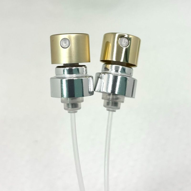 Aluminum 13mm Perfume Fine Mist Crimp Continuous Sprayer Pump for Cosmetic Packing