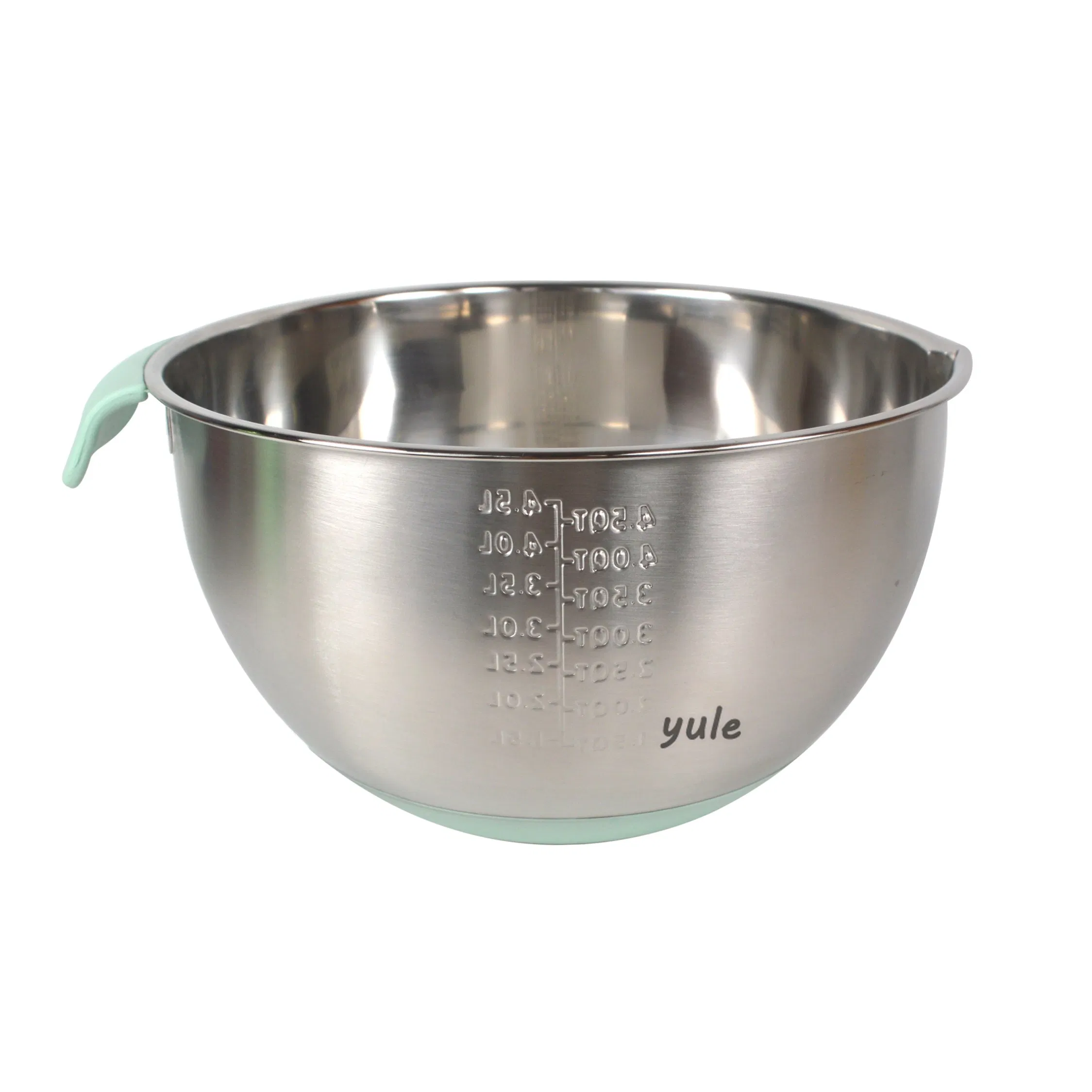 Chinese Manufacturer Kitchenware Nesting Non-Slip Silicone Base Mixing Bowl