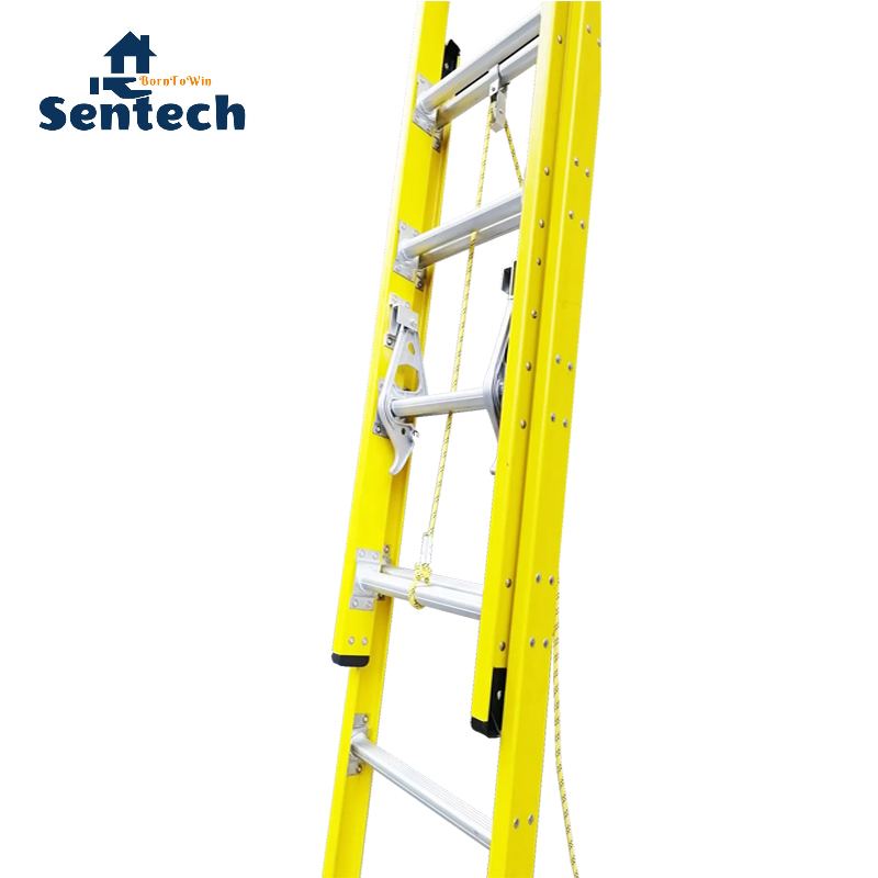 Durable Fiberglass Extension Insulitive Ladder with ANSI Certification for Safe Use