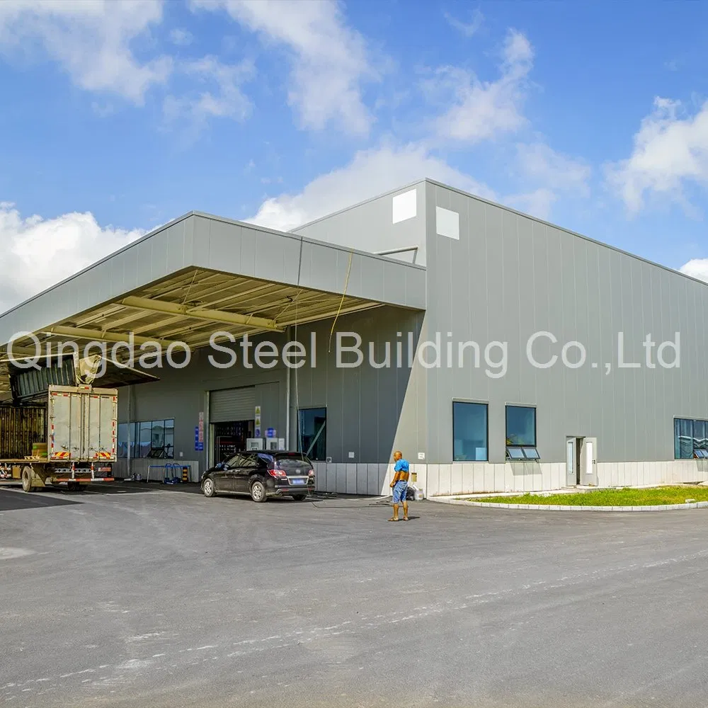 Prefabricated Factory Steel Structure Frame Warehouse Workshop Hangar Shed Construction Building