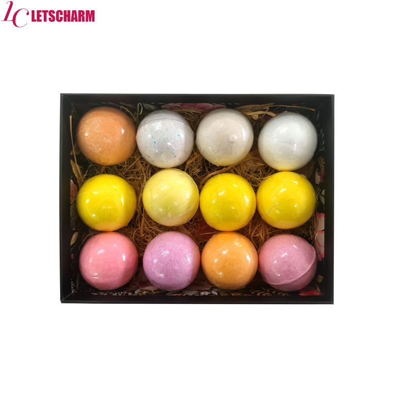 Ls004 OEM/ODM Kids Bath Bombs Moisturizing SPA Skincare Product 12PCS Gift Set