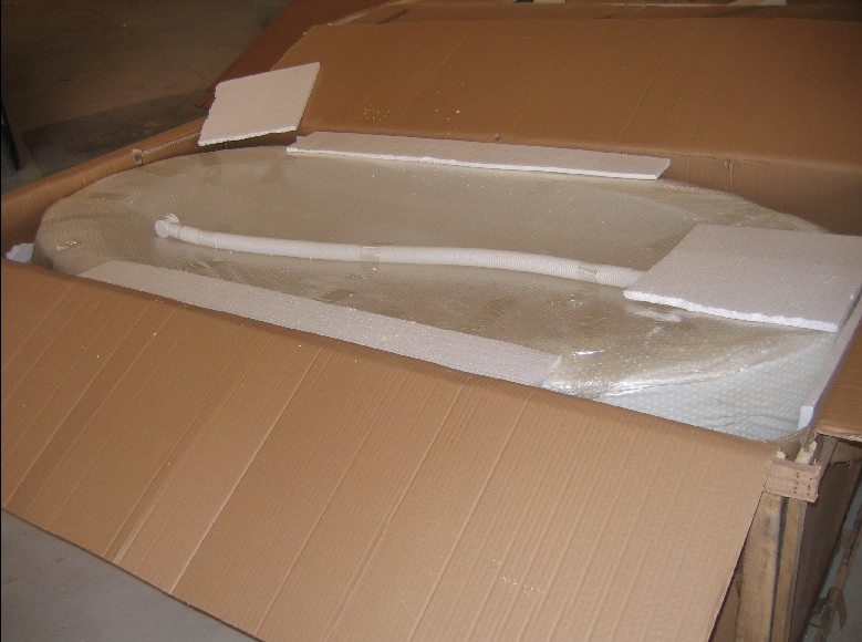 Natural Stone polished/honed Ellipse Bianco Carrara white Marble Bathtub for Home/Hotel Bathroom