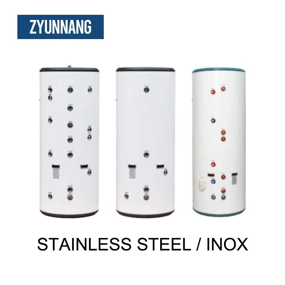 SUS316L Inner Tank Galvanized Steel Casing Stainless Steel Storage Tank 300L