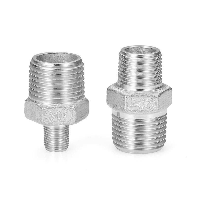 High-Quality 3/4" to 1/2" Male BSPT NPT Reducing Hex Nipple
