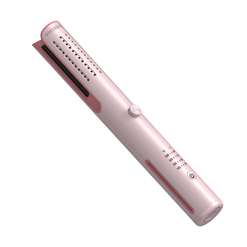 Travel Mini Portable Straight Hair and Curler Professional Cold Air Wireless Ceramic Titanium Hair Styling Tool