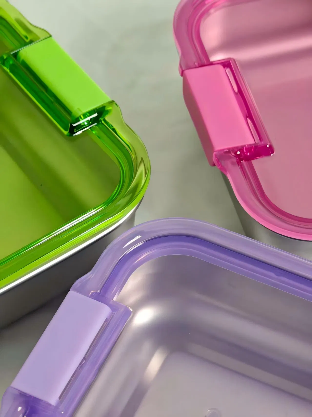 Premium Lightweight Non-Toxic Stainless Steel 600ml Lunch Box for Outdoor Picnics