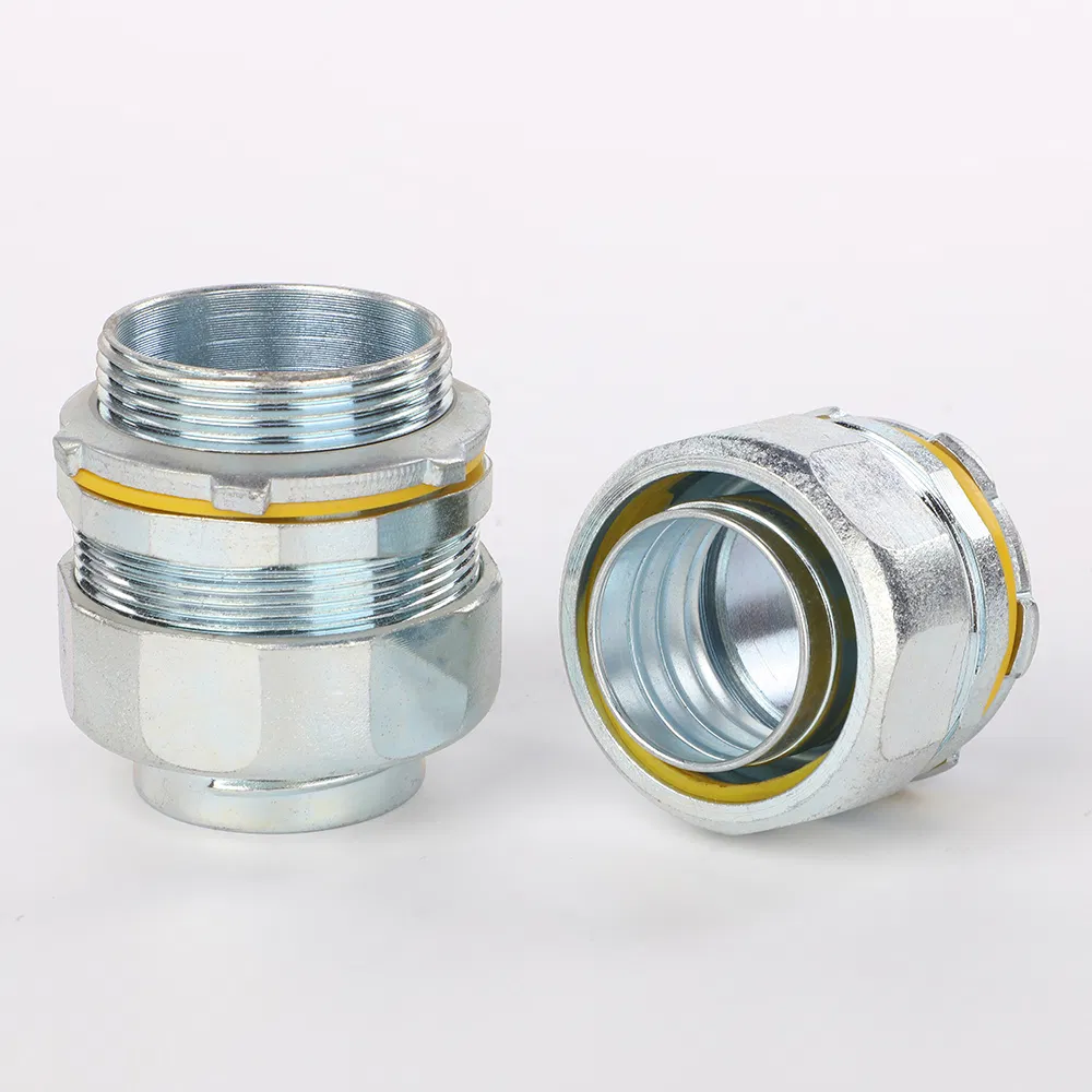 Zinc Die Cast Straight Liquid Tight Connector