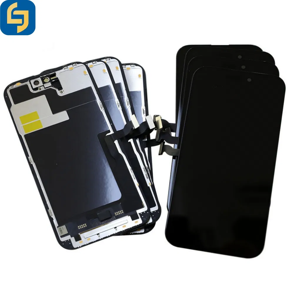 Дисплей для iPhone 15 14 13 12 11 с рамкой, LCD/OLED