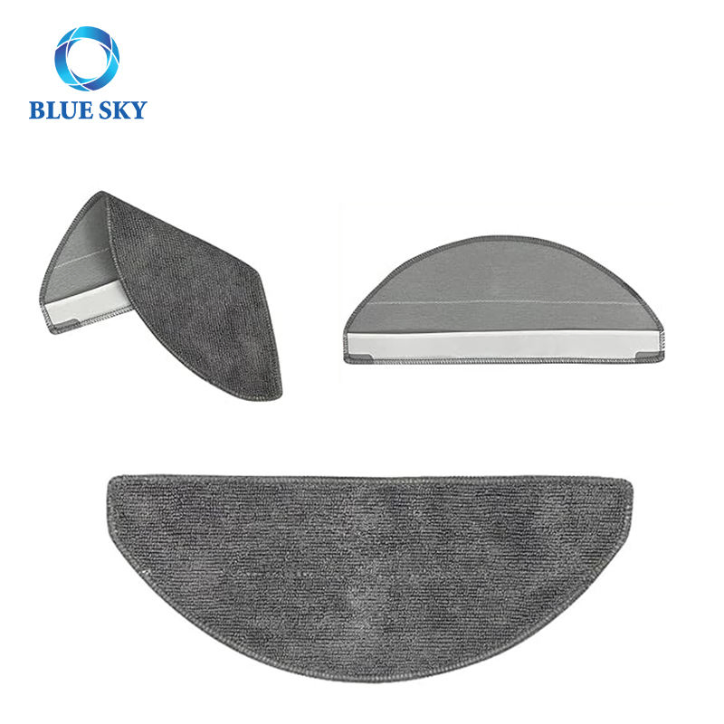 Replacement Kit Fits for Xiaomis E10 E12 Robotic Vacuum Cleaner Parts HEPA Filter Roller Brush Side Brush Mop Cloth