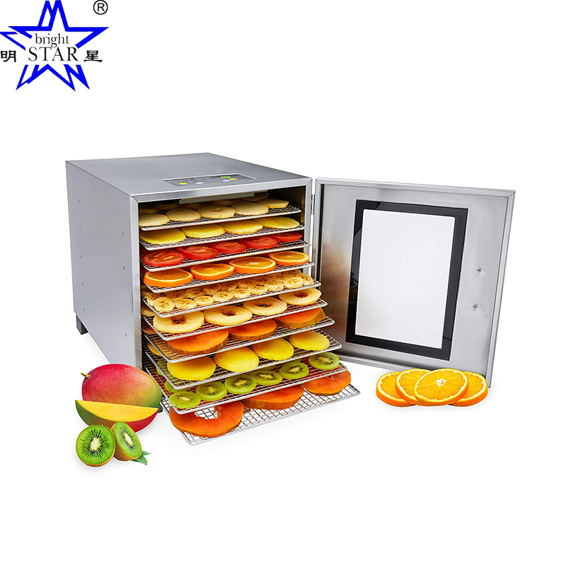 China Factory Supply 12 Tray Stainless Steel Food Dehydrator