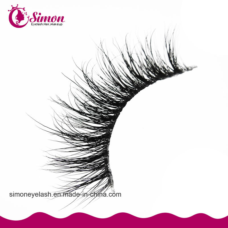 Mink Fur Transparent Terrier Eyelashes with Custom Packing