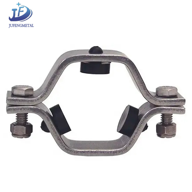 Sanitary Stainless Steel SS304 Hex Pipe Holder Hexagon Hex Pipe Hanger