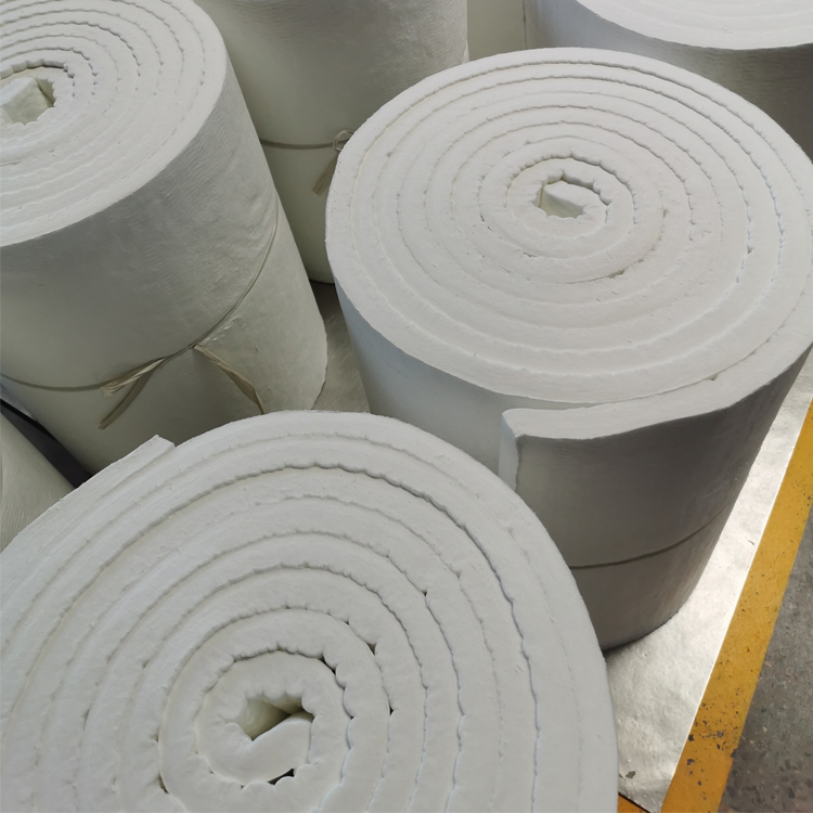 1260 1430 Pure White Thermal Insulating Fireproof Refractory Insulation Heat Resistance Ceramic Fiber Wool Cotton Insulation Blanket for Kiln Wall Lining