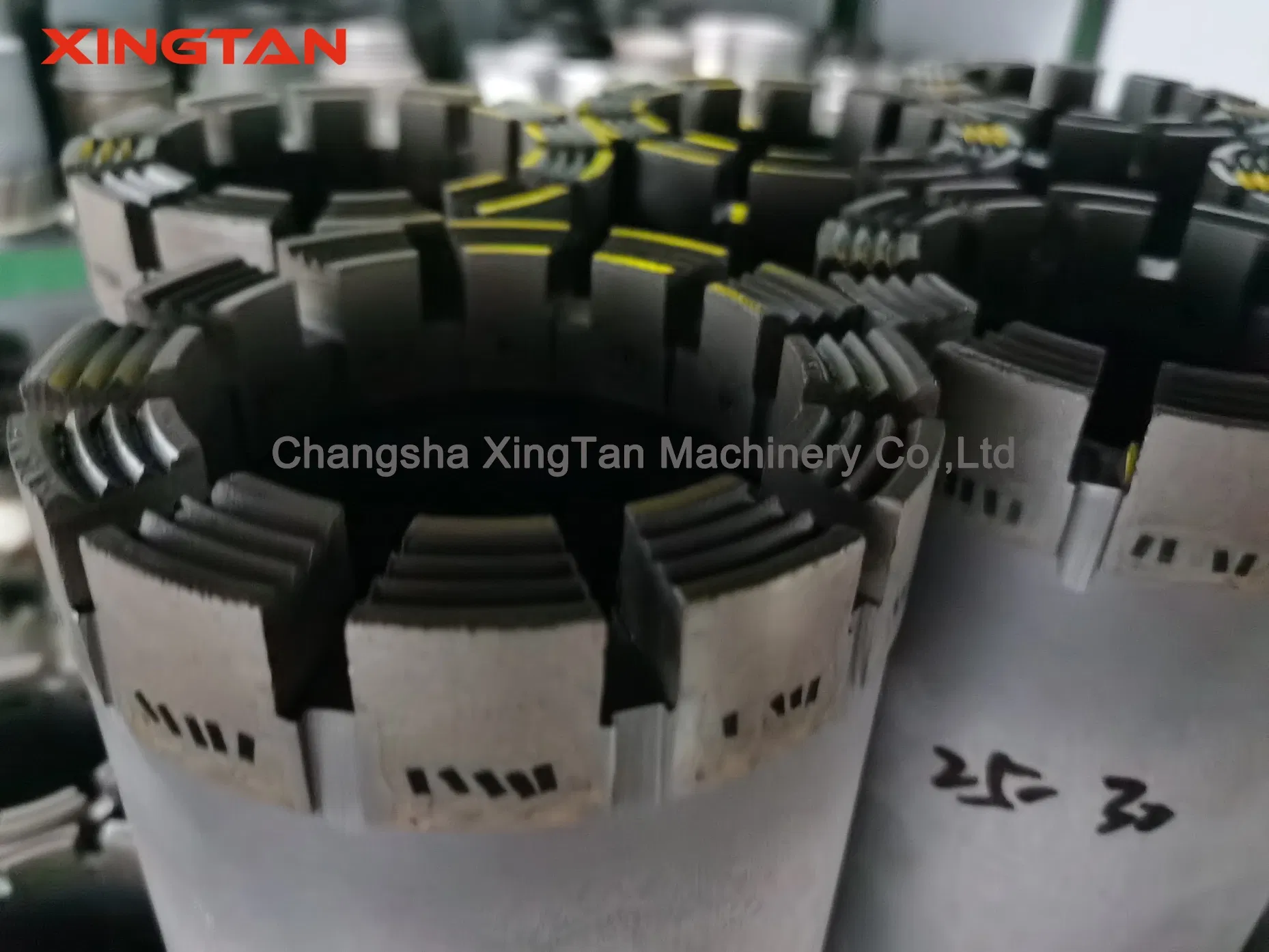 Алмазная коронка NQ для бурения твердых пород