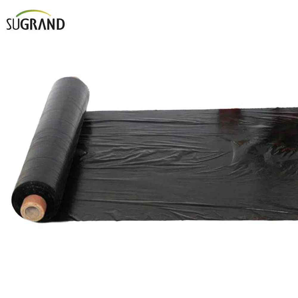 1 Mil Black Plastic Mulch Reflective Red Mulch Film