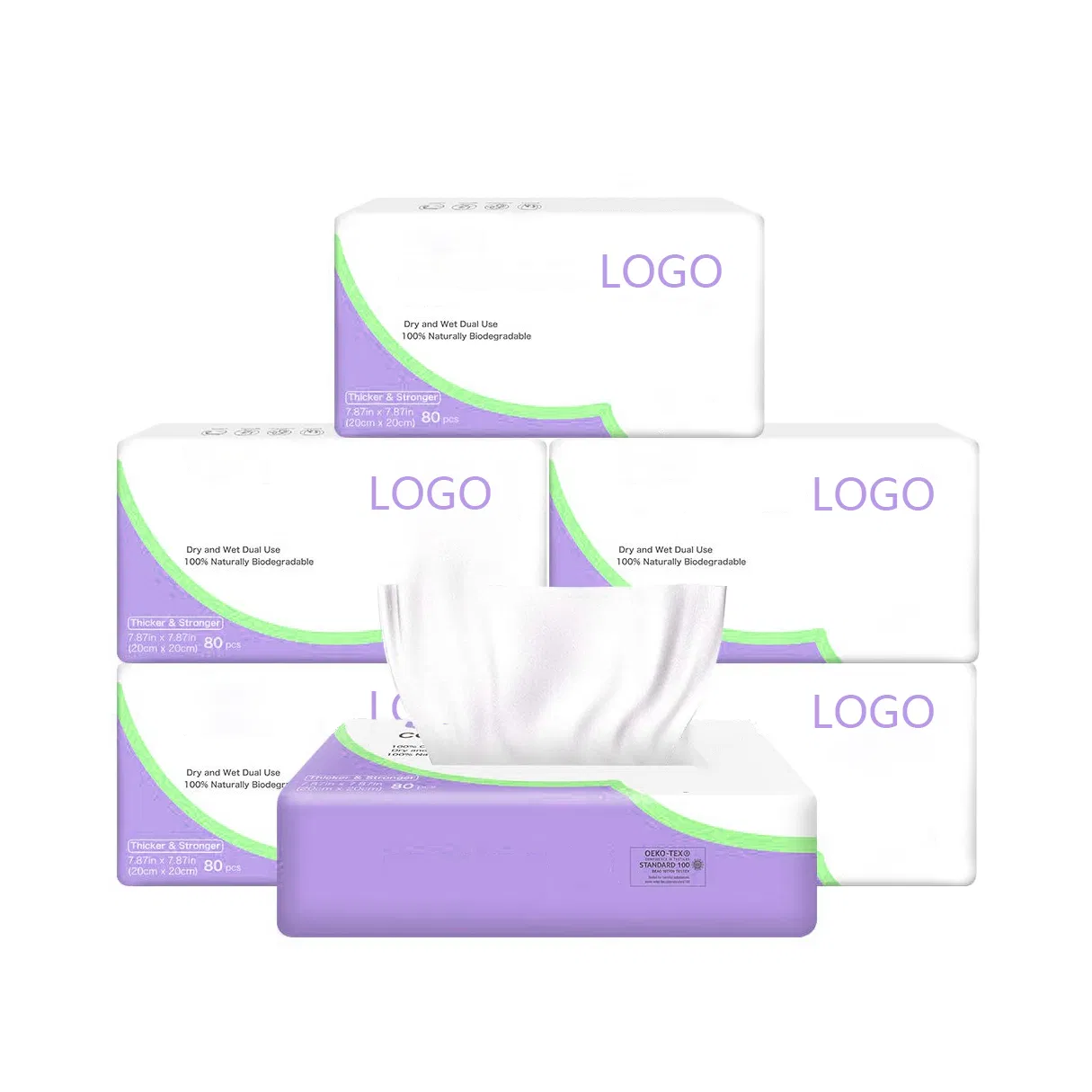 Soft Pack Facial Tissue for Household Use