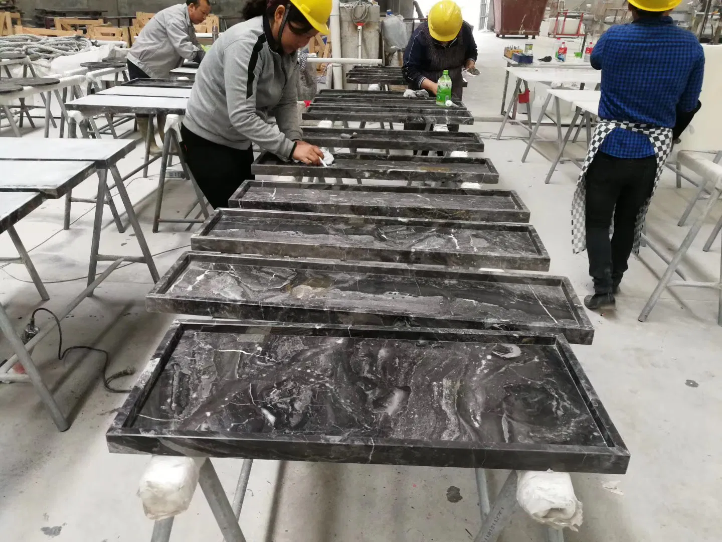 Vennis Brown Precut Kitchen Bath Natural Marble Granite Kitchen Counter Tops