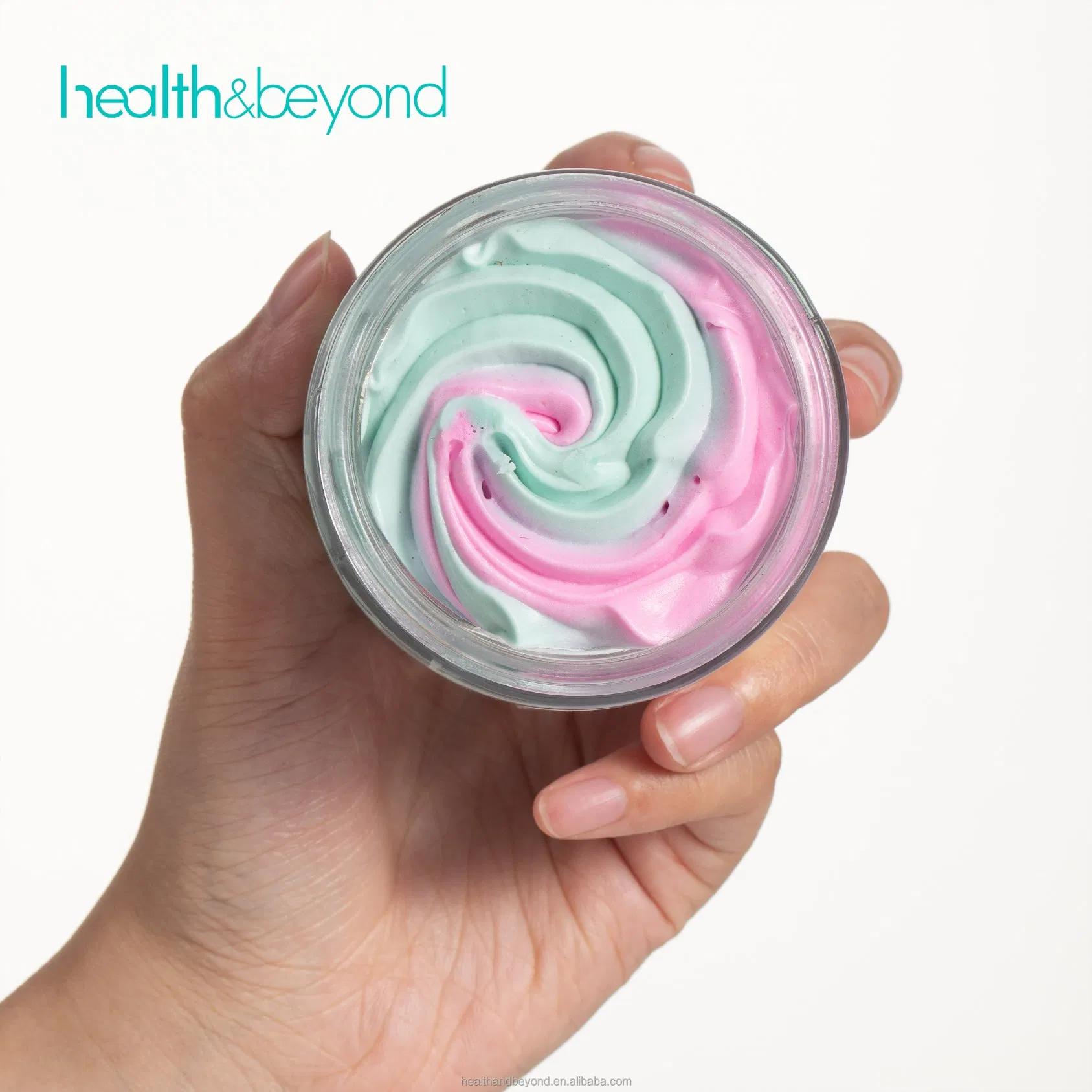 Custom Organic All-Natural Shea Butter Rainbow Moisturizing Body Repair Bulk Unicorn Whipped Body Butter