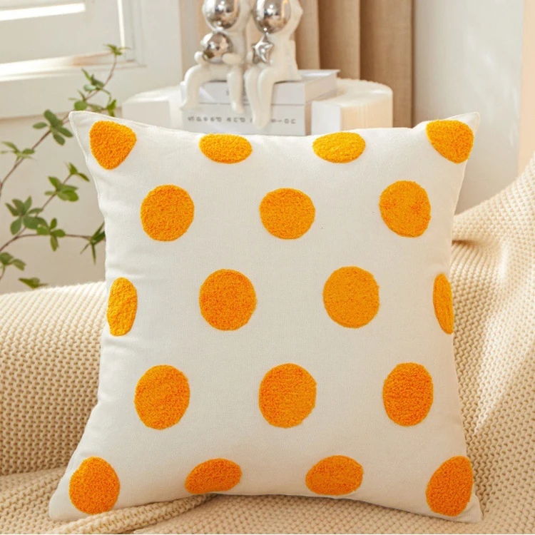 Artisan Jacquard Cushion Cover for Custom Tufted Pillow Case
