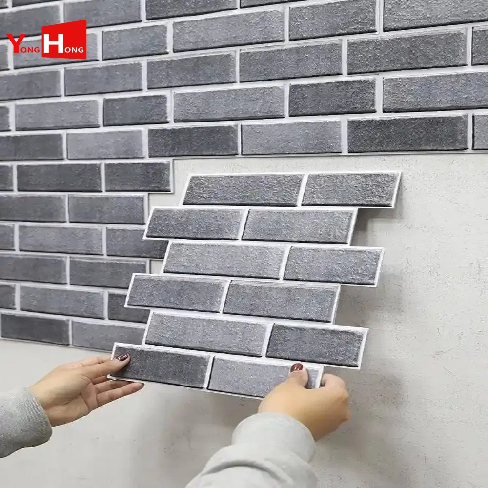 Revestimiento De Paredes Home Brick Wallpaper 3D Wall Paper Covering