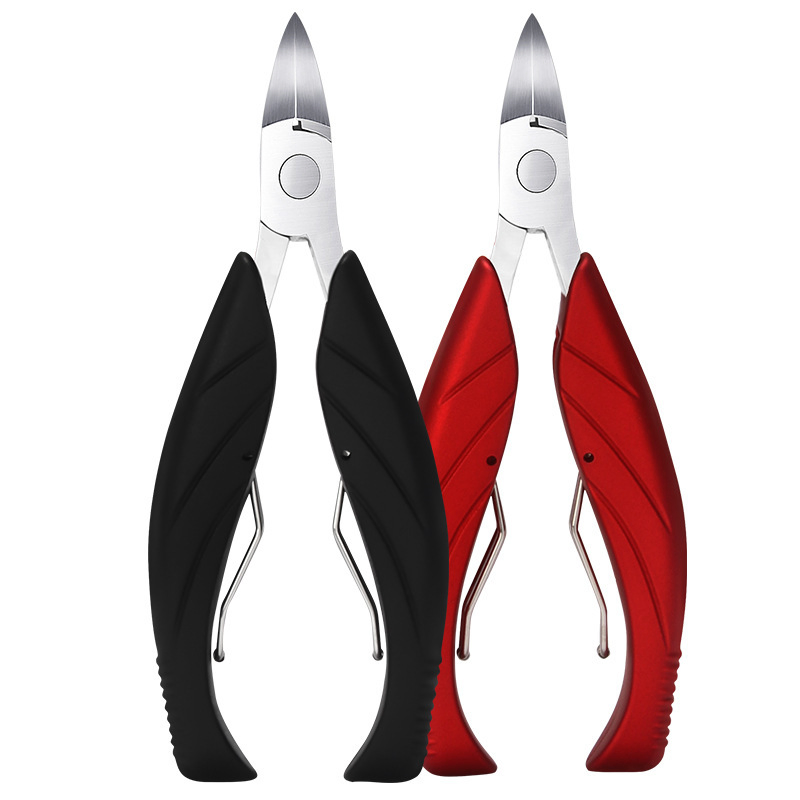 New Stainless Steel Nail Clipper Cuticle Nipper Tweezers