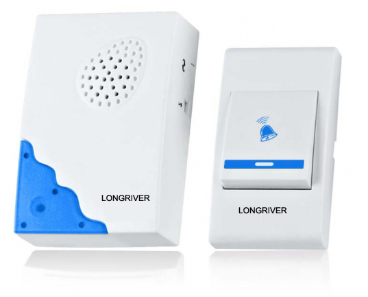 Digital Remote Control Wireless Doorbell Chime D307b