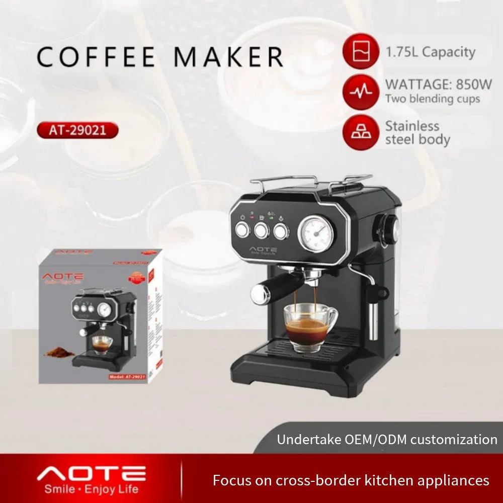 Automatic Single Shot Coffee Making Machine High Performance Display Espresso Coffee Maker with Beans Grinder