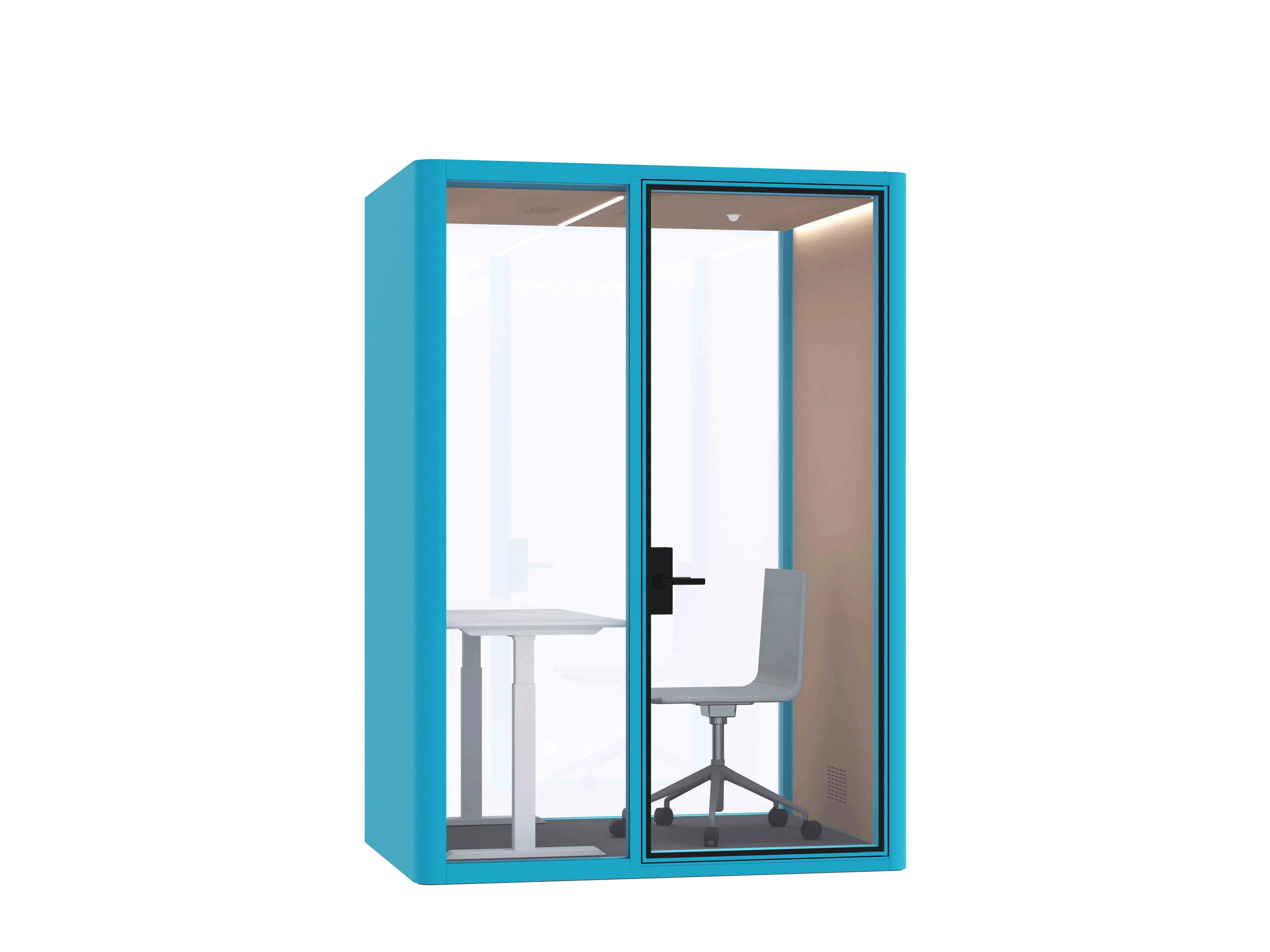 Office Furniture Indoor Sound-Proof Noise-Control Acoustic Meeting Booth