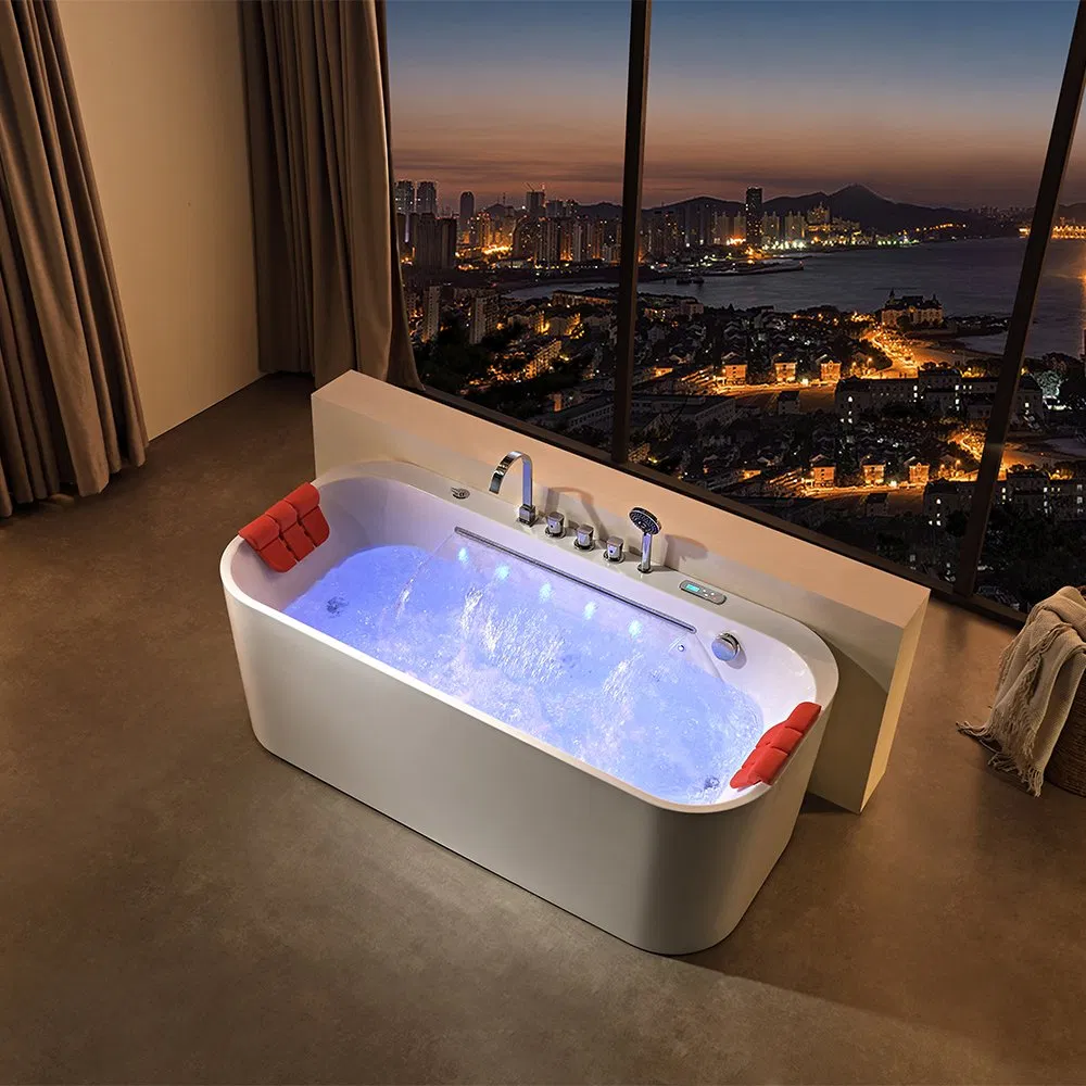 Акриловая ванна для спа с гидромассажем и поддержанием температуры