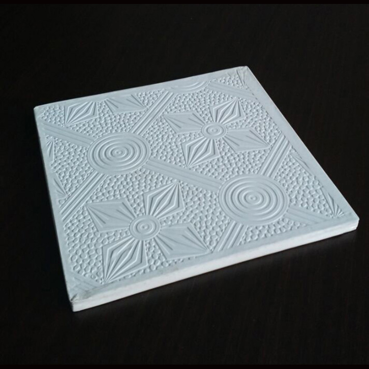 PVC with Aluminum Foil Backing Pattern Gypsum Board Ceiling