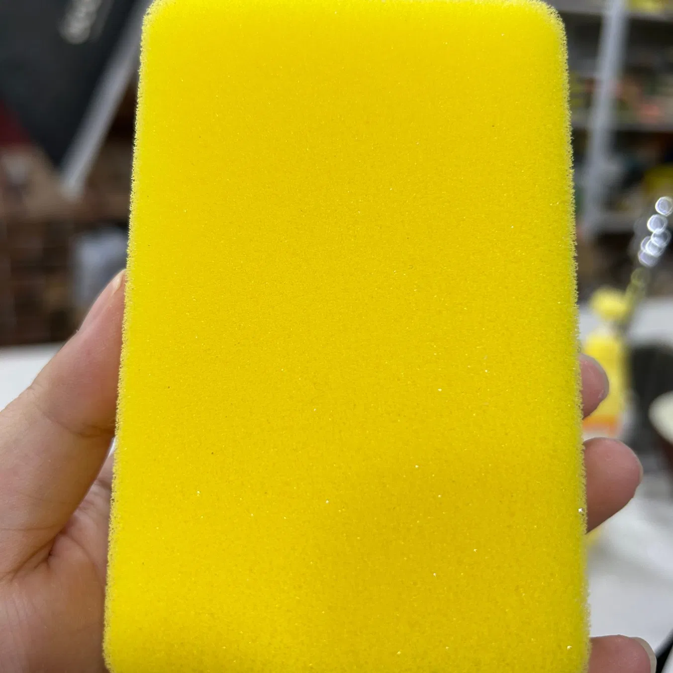 Dishes Pans Scrubbing Sponges Kitchen Cleaning Sponge Scrubber Polyurethane Foam Scrub Abrasive Scouring Pad