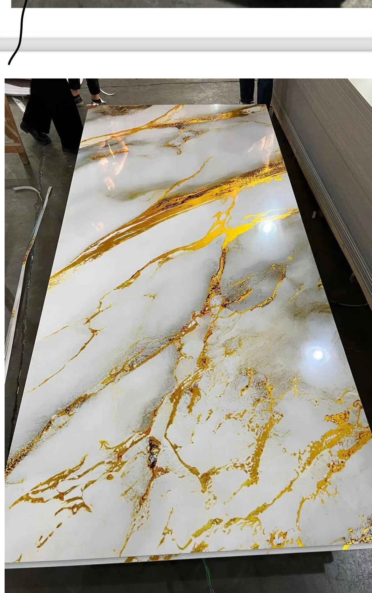 Colorful UV Marble Sheet PVC Wall Panel UV Board